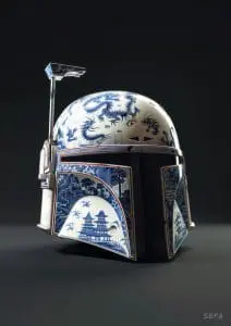 Asian Porcelain Boba Fett
