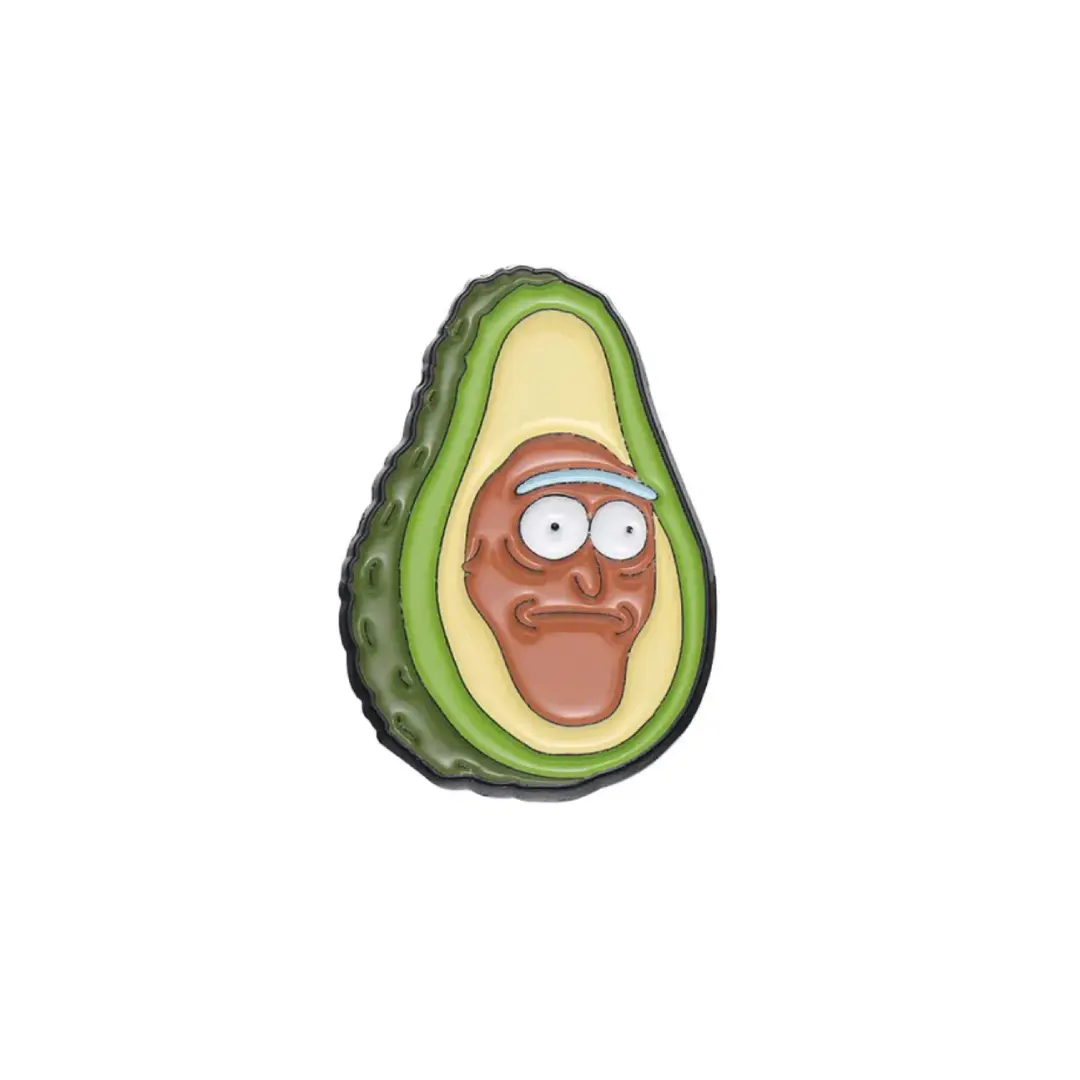 Avocado Face | PikPoket Enamel Pins