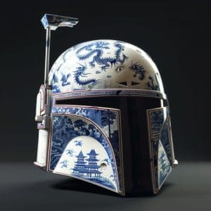 Asian Porcelain Boba Fett