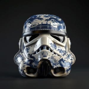 Asian Ceramic Storm Trooper