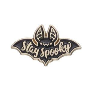 Stay Spooky Bat Pin