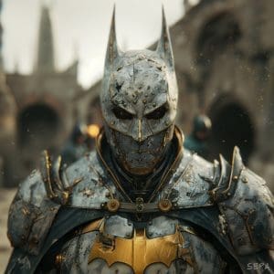 Baroque Batman Portrait Series Print