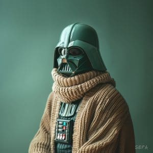Grandpa Vader Vintage Series Print